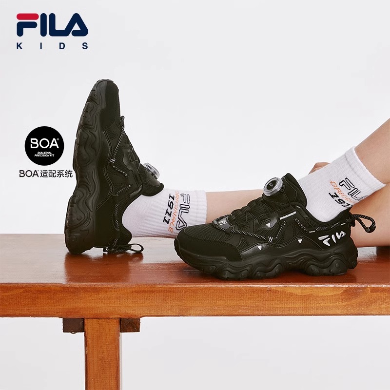 FILA斐乐BOA童鞋儿童复古跑鞋