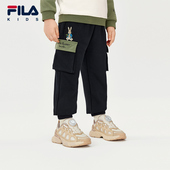 新款 彼得兔联名儿童童装 FILA 长裤 2025年冬季 男童小童休闲裤 子