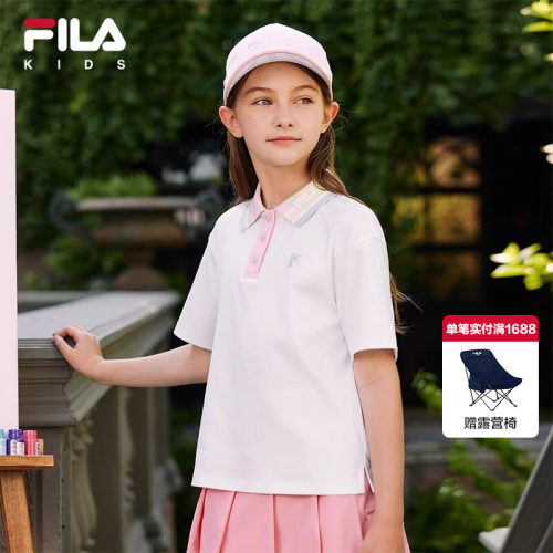FILA斐乐POLO衫学院风上衣