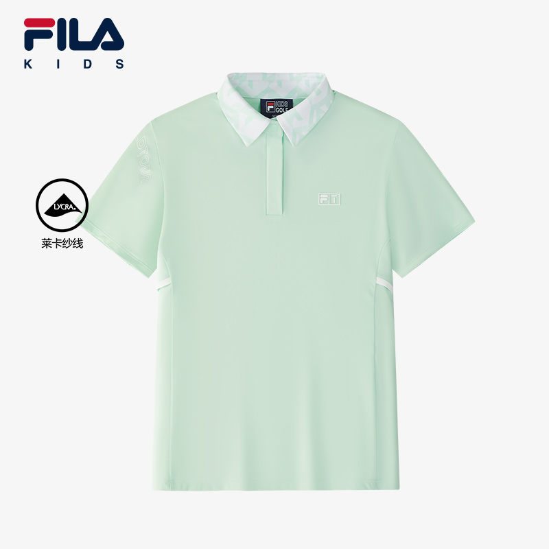 FILA斐乐大童高尔夫POLO衫
