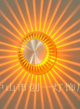 新款佛像观音佛龛背景灯佛光普照长明灯插电寺庙神像背光七彩壁灯