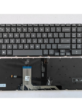 适用HP 15-FA/16-R/16-D/16-E/16-S 七彩背光 灰黑色 原装全新 US