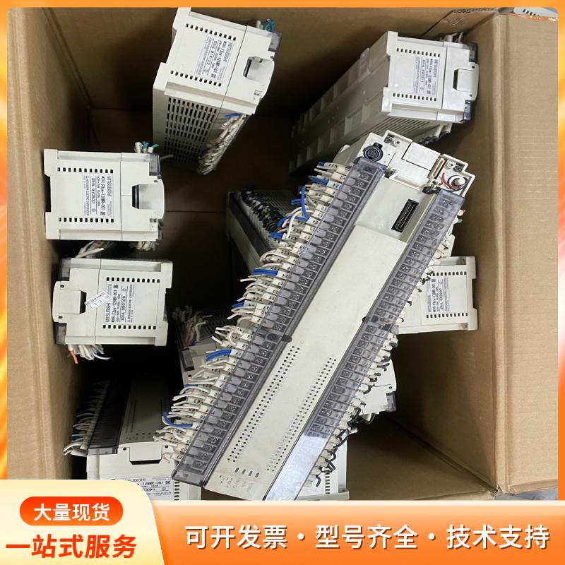 三菱PLC FX2N-128MR-001，成色如图，功能测P