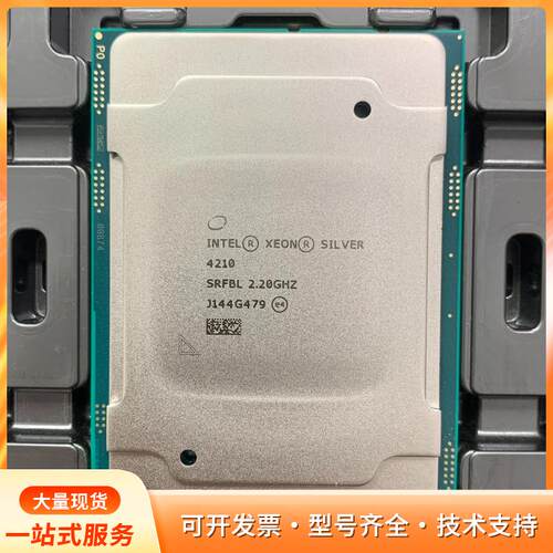 英特尔 银牌4210 CPU主频2.20GHz，实体拆机，p