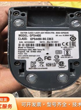 出一台得利捷GPS4400扫描器，型号GPS4490-BKP