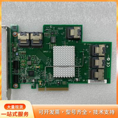 现货 IBM X3650M3 16盘位 SAS扩展卡 外接p