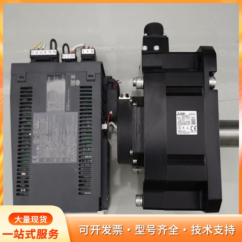 三菱J4系列2KW伺服套装，MR-J4-200B，HG-SP