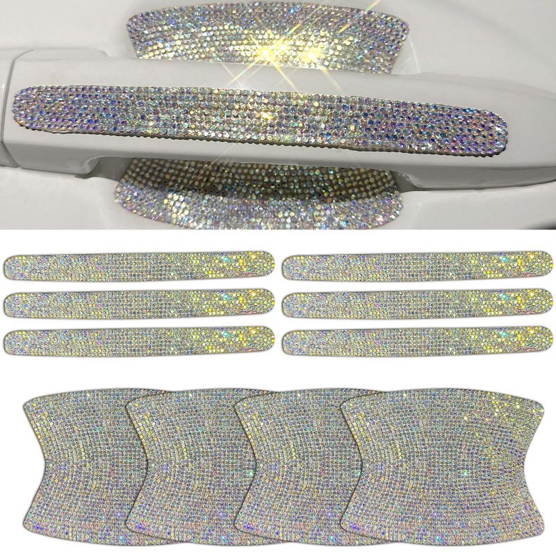 水晶钻车门拉手贴门碗贴