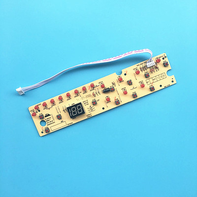美的电磁炉显示板D-SK2102按键板C21-SK2102控制板 面板 按键开关
