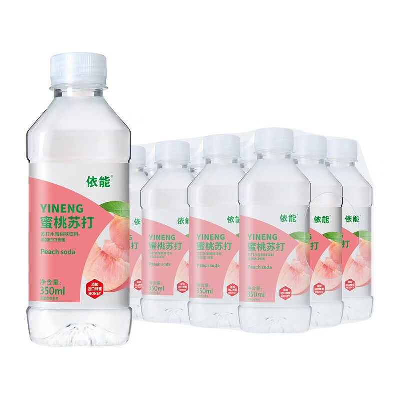依能蜜桃苏打水果味饮料