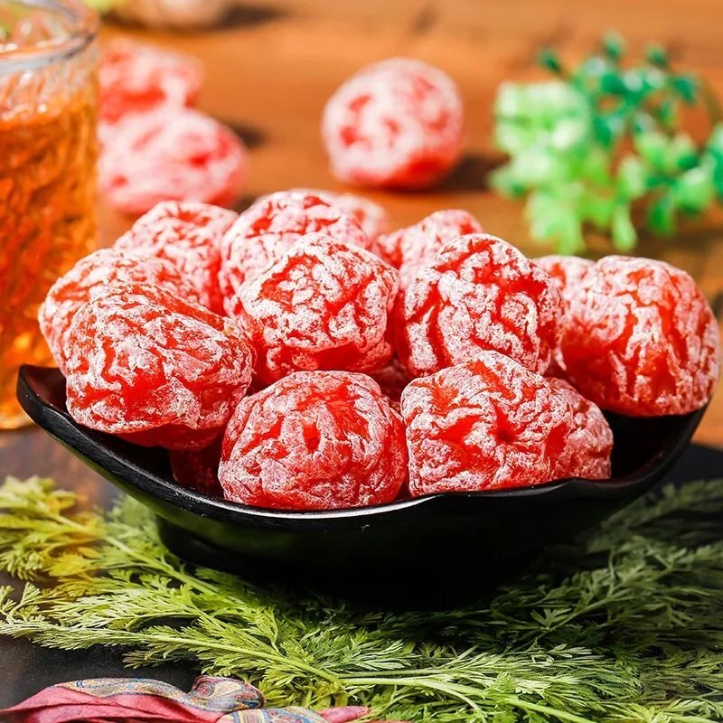 玫瑰梅情人梅酸甜可口蜜饯孕妇果干儿童果脯开胃休闲水果小零食