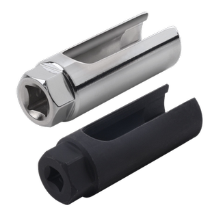 氧传感器拆卸工具 汽车含氧传感器开口套筒22mm 汽修汽保专用工具