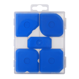 多功能刮胶神器 玻璃胶修边器刮胶板塑料刮刀皮刮子专业美缝工具