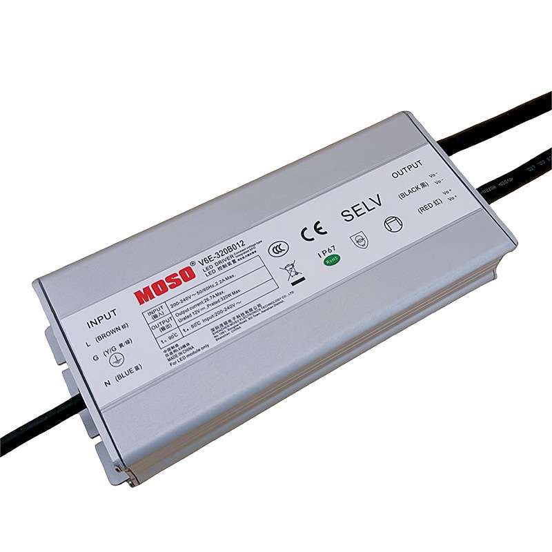 茂硕电源350W CECCC 防水恒压源无频闪防水IP67开关电源MOSOpower