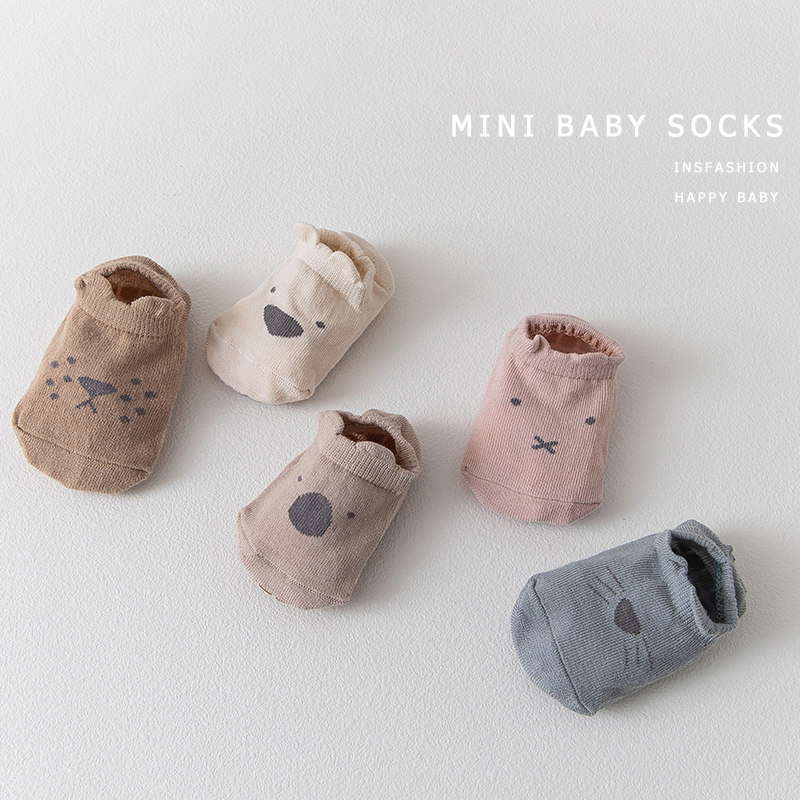 宝宝婴儿地板袜纯棉a类春秋夏季