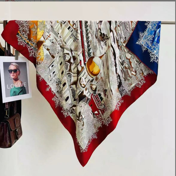 LL桑蚕丝丝巾直播专拍链接