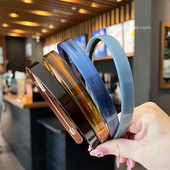 韩国进口France金标博主FEVER同款 宽边带齿防滑发箍发卡1.5cm发饰