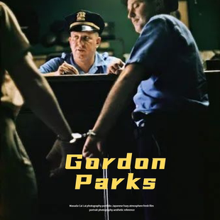 Gordon Parks 美国黑人摄影师 黑白人像纪实摄影集作品参考素材