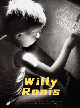 Willy Ronis 维利·罗尼法国黑白人文纪实 摄影参考学习素材