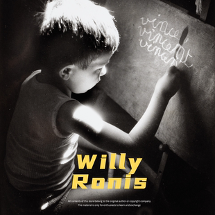 Willy Ronis 维利·罗尼法国黑白人文纪实 摄影参考学习素材