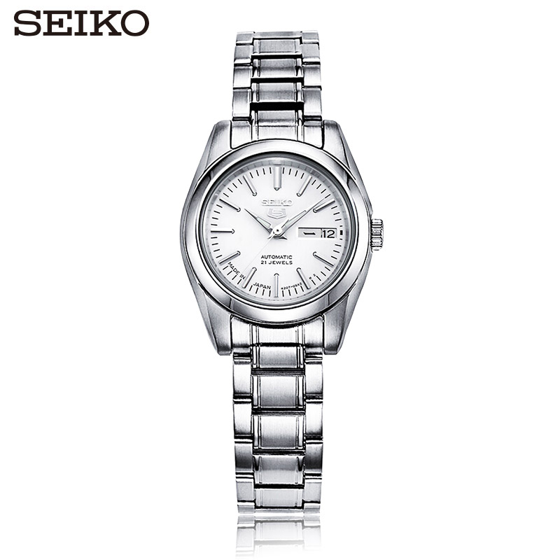ÈÕ±¾Seiko¾«¹¤5ºÅ¸Ö´ø·Àˮҹ¹â¼òÔ¼ÐÝÏÐÈ«×Ô¶¯»úеС±íÅÌÊÖ±íŮʿ