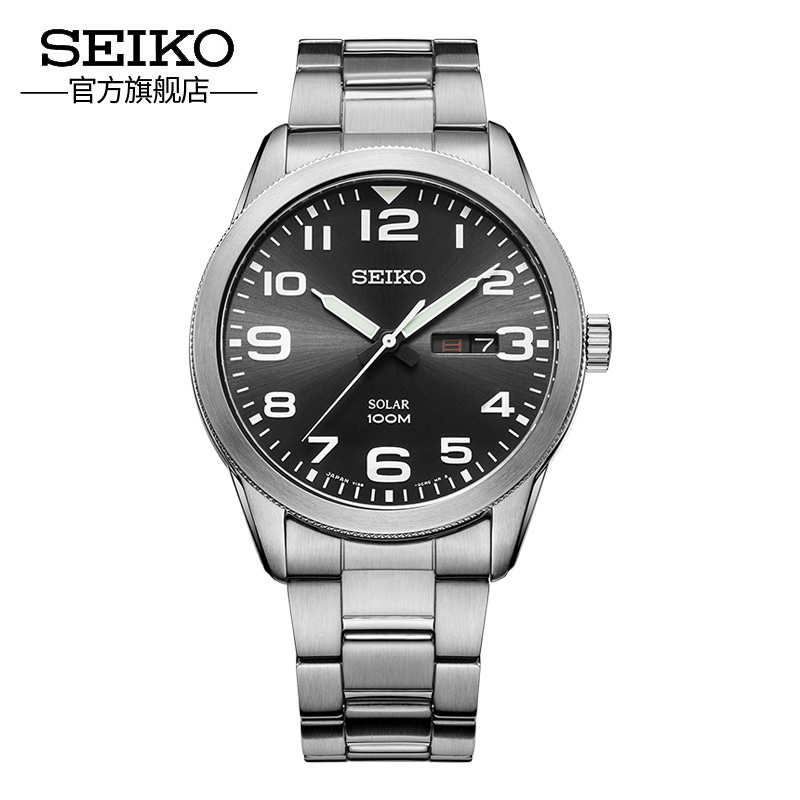 SEIKO¾«¹¤ÊÖ±íÄÐʿ̫ÑôÄÜÄбíÐÝÏзÀË®³±Á÷¹âÄܱíʯӢ±íSNE471J1