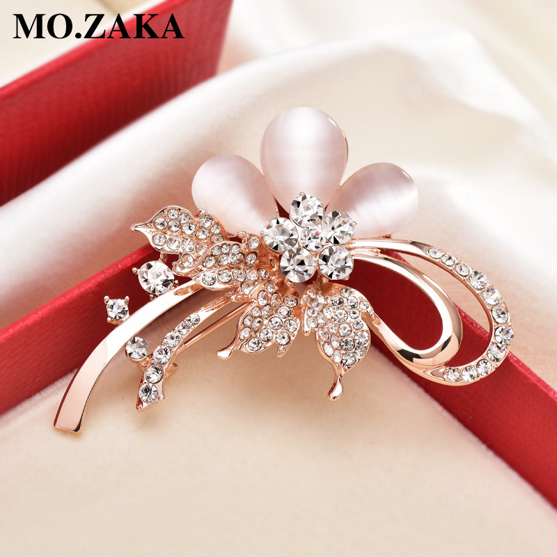 优雅花朵日韩胸针女配饰胸花装饰别针男外套开衫毛衣百搭创意大气