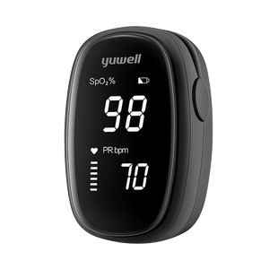 鱼跃血氧仪指夹式医用血氧饱和度检测仪家用YX-102心率监测仪106