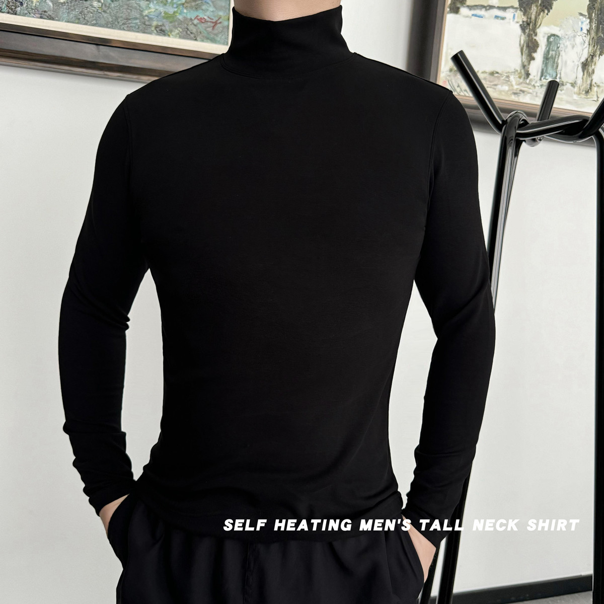 HENNYRUE棉男士打底上衣