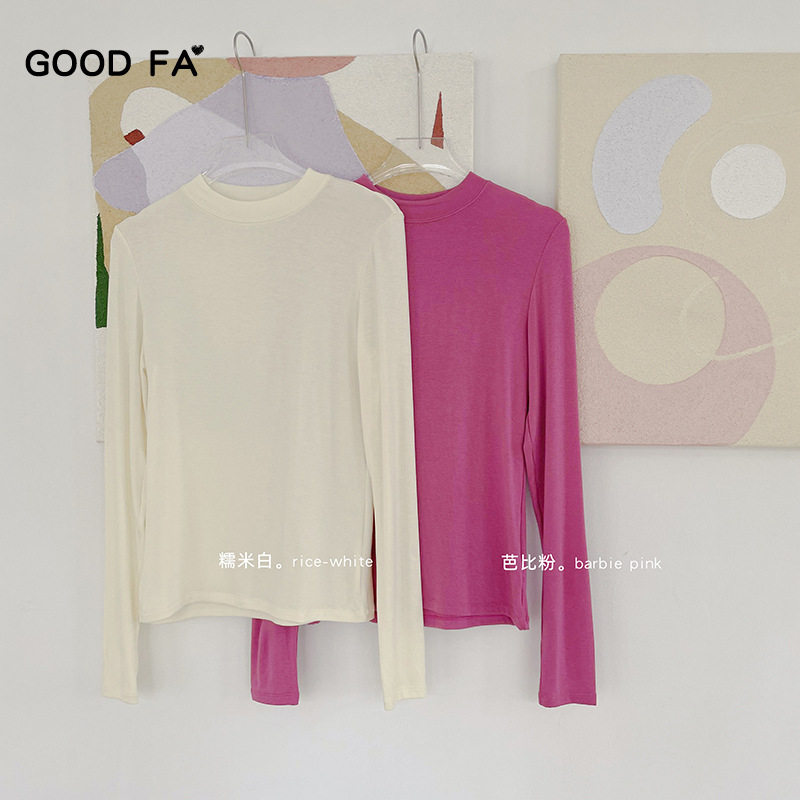 GOODFA羊毛女肌底打底衫