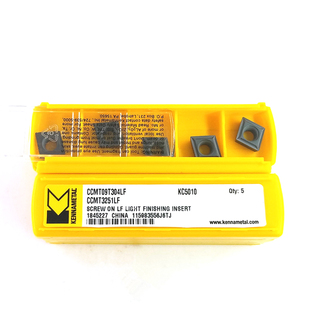 美国肯纳数控刀片CCMT09T304LF CCMT09T302LF KC5010