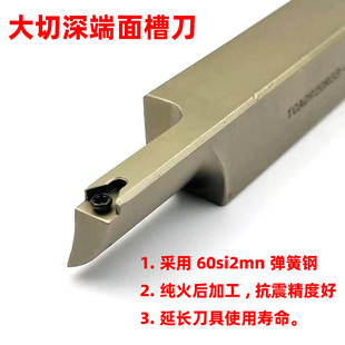 大切深圆弧平口端面槽刀TCA09TCA1120R33-20/80RPA1020R35-40/160
