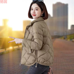 轻薄小棉袄短款 Y9Z羽绒棉服女冬装 棉衣小个子时尚 新款 加厚外 反季