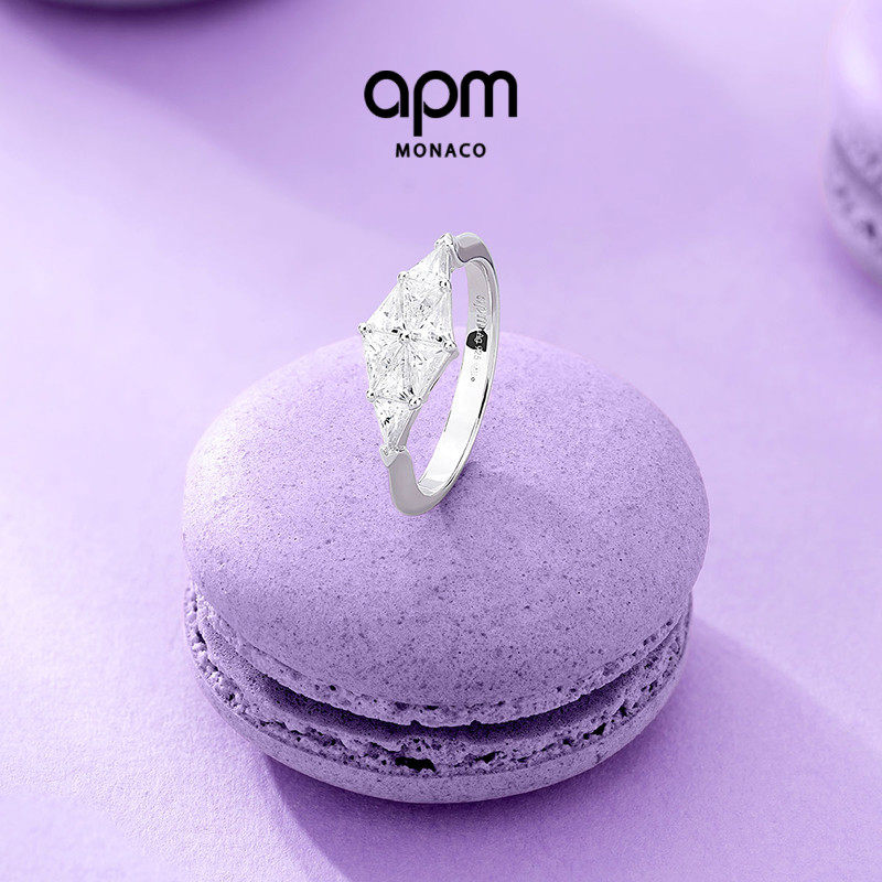 Art Deco��ָ 48 [����ͬ��]APM Monaco Art Deco��ָ����ɫ������Ƹ�Ů������Ʒ 800Ԫ