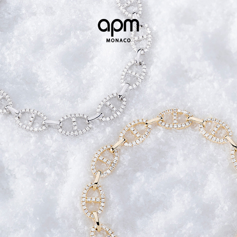 无忧换货APM链环手链前卫设计感