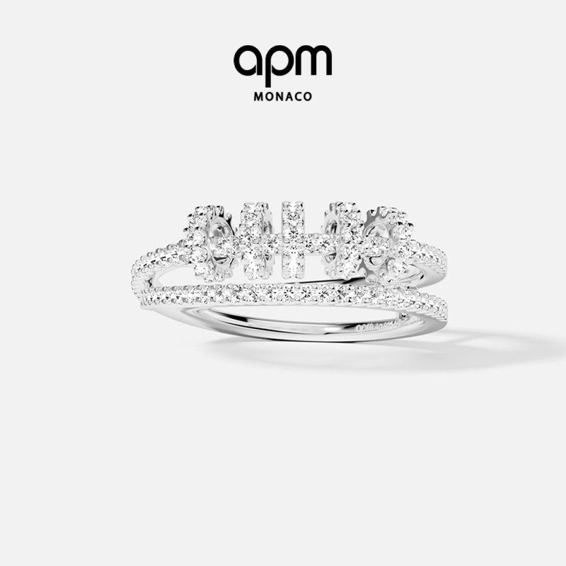 APM爱意缠绕戒指情侣戒指礼物