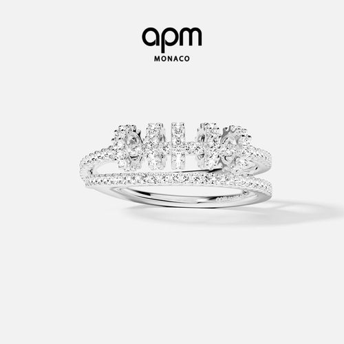 APM爱意缠绕戒指情侣戒指礼物