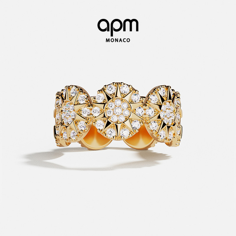 APMSoleil戒指太阳个性时尚