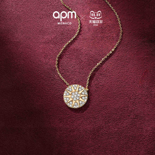 APM太阳花项链高级感轻奢小众