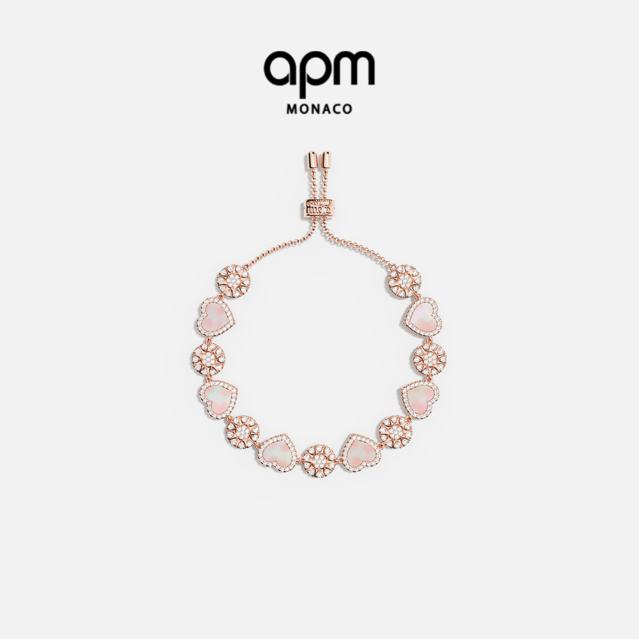 APM粉母贝手链时尚气质