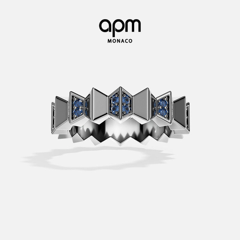 [明星同款]APM Monaco海军蓝Up and Down B