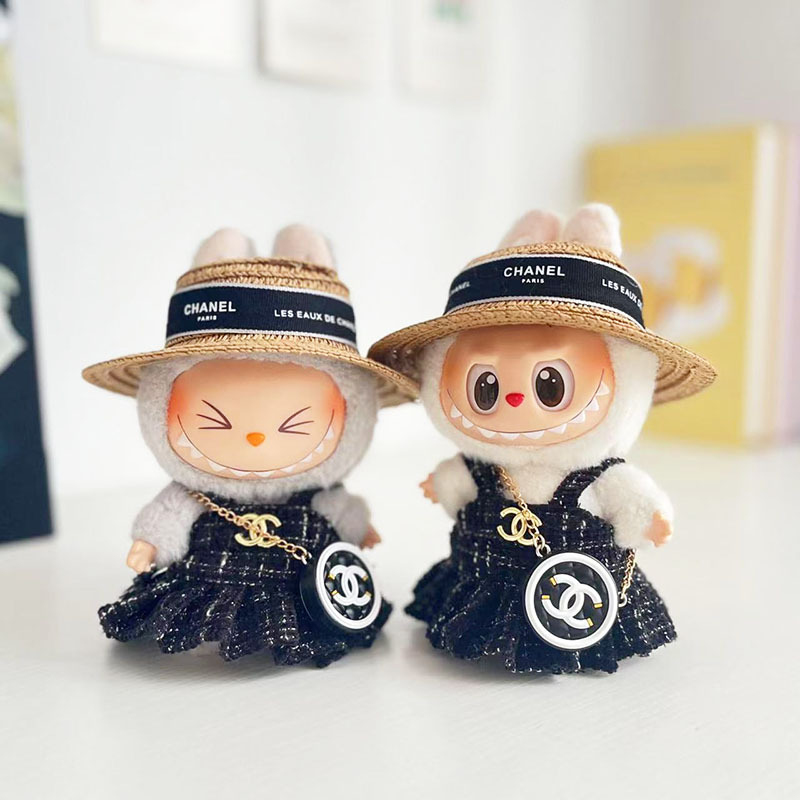 一二三代Labubu香香小礼服着替