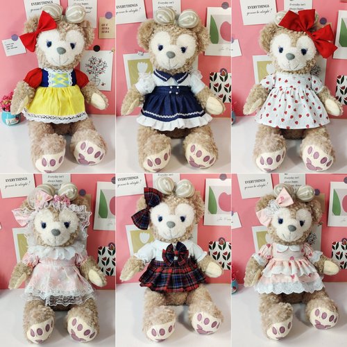 S号雪莉玫公仔衣服娃衣套装着替