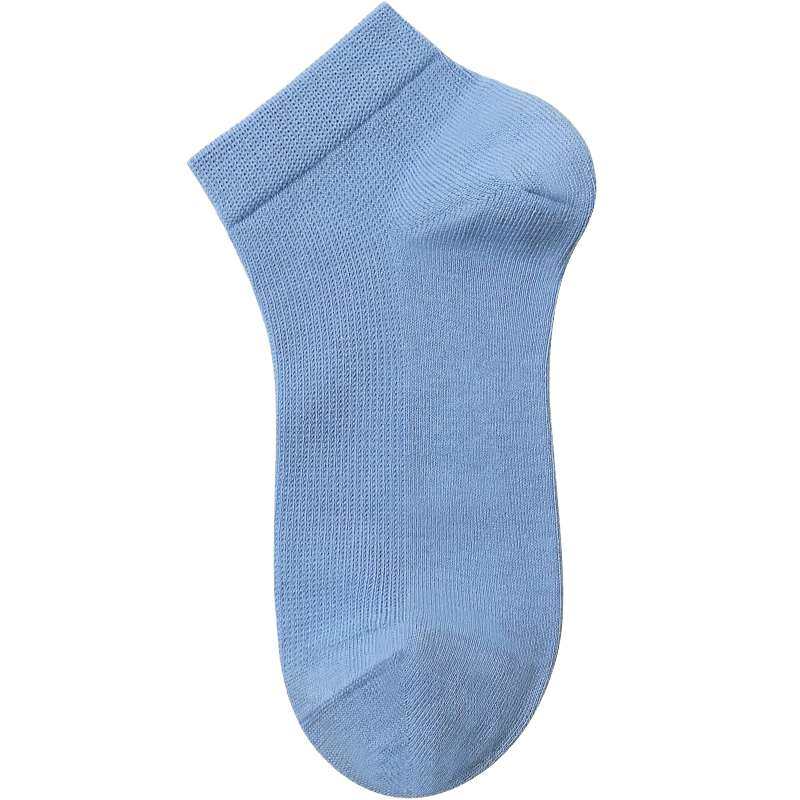 芬那丝纯棉网眼短袜女透气吸汗春夏薄款中筒男袜船袜