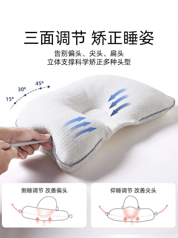 婴儿定型枕头0到6个月新生儿1一3岁以上宝宝儿童矫纠正头型防偏头