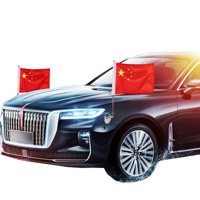 车载红旗吸盘式旗杆工厂直发