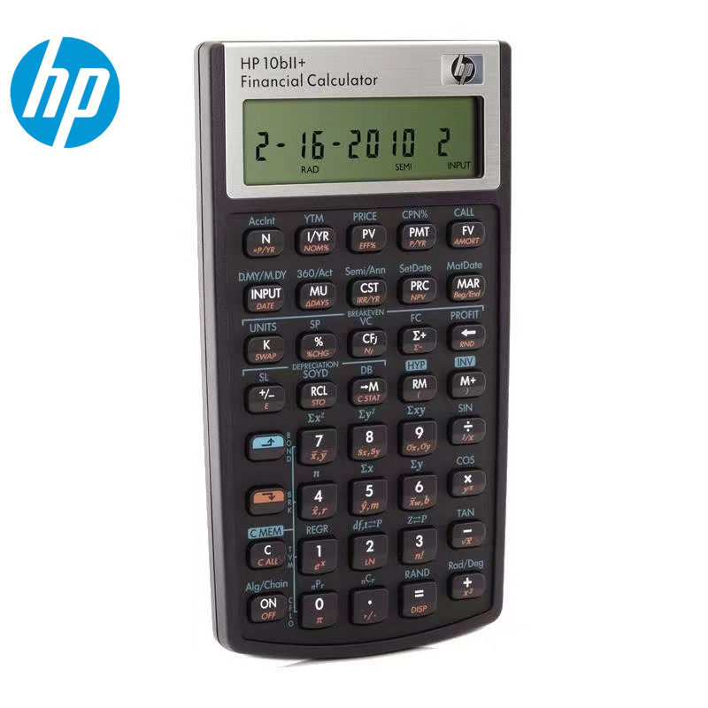 HP HP 10BII+ 재무 계산기 FRM 레벨 1 및 레벨 2 시험 CMA 시험 재무 계획 CFP|AFP 컴퓨터