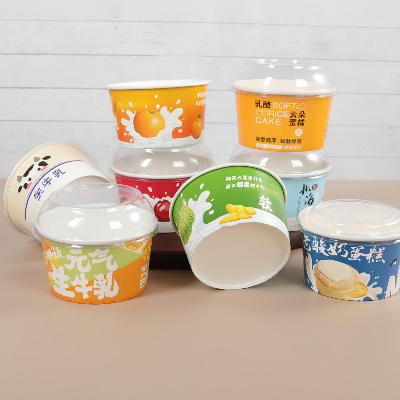4寸圆形水果慕斯包装盒芒果香橙榴莲樱桃元气生牛乳甜点面包碗,厨房/烹饪用具,点心包装盒/包装袋,淘宝优惠券,粉丝福利购,淘宝优惠卷