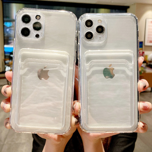 苹果15手机壳13透明iPhone15promax插卡壳14硅胶12软壳11全包14pro气囊防摔14promax保护套13promax卡包适用x