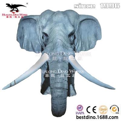 自贡厂家仿真动物机械电动剑齿虎金刚大猩猩条纹斑马亚洲大象美陈